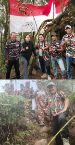 HUT RI ke -80, Laskar Merah Putih Lampung Selatan, Kibarkan Bendera Merah Putih di Puncak Gunung Rajabasa HUT RI ke -80, Laskar Merah Putih Lampung Selatan, Kibarkan Bendera Merah Putih di Puncak Gunung Rajabasa