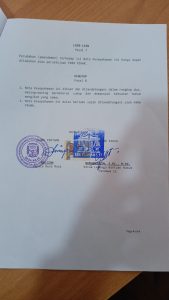Pemerintah Desa Maja Mengambil Sikap Melakukan Pertemuan dan Penandatanganan MOU Dengan LBH Pandawa 12