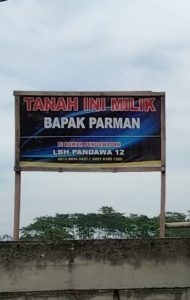 Selaku Kuasa Hukum, Tim Advokasi LBH Pandawa 12 Turun ke Lokasi Sengketa Tanah Milik Parman yang Diklaim PT.BW di Tanjung Bintang