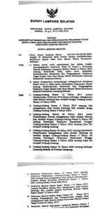 Bupati Lamsel Terbitkan SK Pemberhentian Syahruddin Sebagai Kepala Desa HBM, Perjuangan Masyarakat Tak Sia - Sia !!