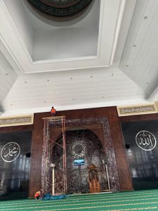 Rehab Masjid Agung Lampung Selatan Telah Tercapai, Pelaksana CV.Anja Raya : Semoga Warga Atau Para Jema'ah Merasakan Kenyamanan dan Aman Hingga Khusuk Menunaikan Ibadah