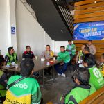 Operasi Keselamatan Semeru Polres Lamongan Ajak Ojol Jadi Pelopor Tertib Lalin