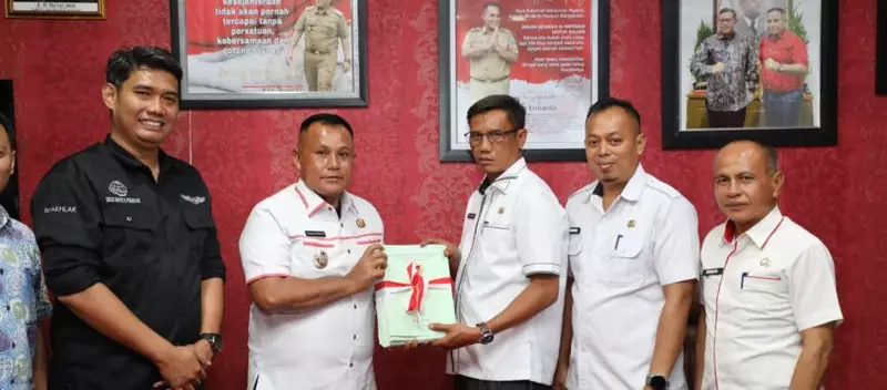 50 Sertifikat Tanah Aset Pemda dari BPN Diterima Pemkab Lampung Selatan