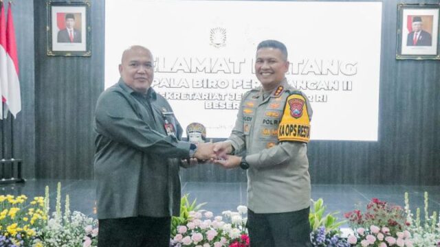 Menjaga mempertahankan WBBM, Biro Persidangan II Sekjend DPR RI Studi Banding ke Polresta Malang Kota