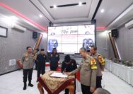 Sepakat Damai dan Jaga Kamtibmas, Polres Bojonegoro Bersama BKP Gelar Deklarasi
