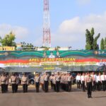 Polres Tuban Apel Gelar Pasukan Dalam Rangka Pengamanan Idul Fitri 1445 H