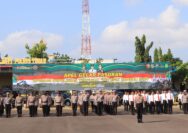 Polres Tuban Apel Gelar Pasukan Dalam Rangka Pengamanan Idul Fitri 1445 H