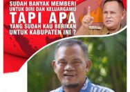 "Slogan" Poto Bupati H.Nanang Ermanto Menuai Kritikan Pedas di Berbagai Elemen Masyarakat Lampung Selatan, Andi Azis : Mending Fokus Kerja !!