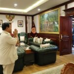 Menhan Prabowo Terima Kunjungan Mantan PM Inggris Raya Tony Blair, Diskusi Isu Global