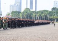 2.713 Personel Gabungan Disiagakan Amankan Aksi Unjuk Rasa di Monas Hari Ini