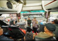 Tindaklanjuti Arahan Presiden Kapolri Lepas Mudik Gratis Polri Presisi