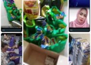 Berbagi Zakat Mall Pada Kaum Dhuafa Keluarga Besar Moms Ocha Menjelang Akhir Ramadhan.