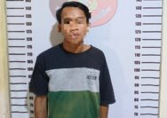 Aksi Sigap Polisi Tangkap Suami Tega Bacok Istri di Lampung Utara