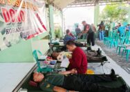 Koramil Dander Kodim Bojonegoro selenggarakan Bakti Sosial Donor Darah