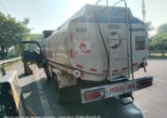 Parah! Truk Tangki Solar Industri Bermuatan BBM Solar Jenis A , 8 Ribu Liter Tidak Bisa Menunjukkan LO Diduga Ilegal.