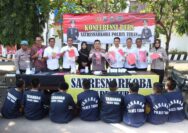 Dalam Kurun Satu Bulan Satreskoba Polres Tuban Ungkap 6 Kasus dan Amankan 7 Tersangka
