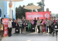 Jelang Peringatan Hari Bhayangkara Ke-78, Polres Tuban Gelar Giat Bakti Sosial