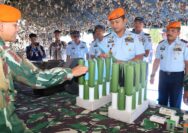 Kasau Kunjungan Kerja di Lanud Sultan Hasanuddin