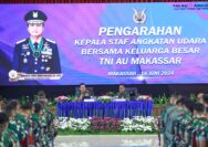 Wujudkan TNI AU Ampuh, Kasau Berikan Pengarahan Kepada Prajurit TNI AU Wilayah Makassar