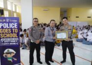 Police Goes to School di SMA Muhammadiyah 1 Gresik, Tanamkan Kesadaran Tertib Lalu Lintas Sejak Dini