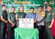 Dandim 0813 Bojonegoro Resmikan Gedung Baru Markas Koramil Baureno