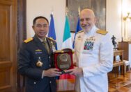 Panglima TNI Kunjungi Kepala Staf Pertahanan Italia