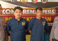Polisi Berhasil Mengamankan Kurir Dan Pengedar Sabu Asal Putat Jaya.