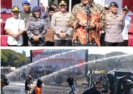 Polresta Malang Kota Gelar Simulasi Sispamkota untuk Pilkada Damai 2024