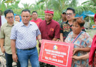 Gercep, Nanang Ermanto Beri Bantuan Untuk Korban Rumah Roboh di Palas