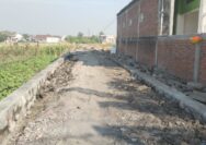 Warga Sumringah, Pemdes Beton Laksanakan Pembangunan TPT Jalan Lingkungan