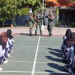 Bentuk Karakter Generasi Muda, Babinsa Koramil 0813-09/Sumberrejo Berikan Pelatihan Bela Negara