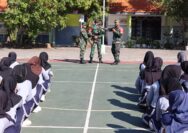 Bentuk Karakter Generasi Muda, Babinsa Koramil 0813-09/Sumberrejo Berikan Pelatihan Bela Negara