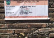 Rabat Beton Di Desa Ngeling Jepara Di Duga Belum Melakukan Uji Mutu Hanya Berdasarkan Ilmu Perkiraan.