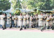 Siap Sukseskan Pilkada Serentak, Kodim Bojonegoro Melaksanakan Apel Gelar Pasukan Pengamanan dan Latihan Sispamwil