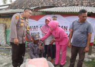 Polres Lampung Selatan Berikan Bantuan Sosial Dalam Rangka HUT Polwan ke-76