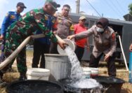 Tanggap Keluhan Warga, Polres Lampung Selatan Salurkan Air Bersih ke Desa Babatan, Katibung
