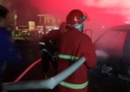 Sepulang Hadiri Sosialisasi Calon Bupati, 3 Orang Warga Lamsel Alami Luka Setelah Angkot Ditumpanginya Terbakar