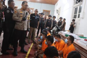 Polres Probolinggo Kota Berhasil Ungkap 21 Kasus Tindak Kriminal Selama Tiga Bulan Terakhir