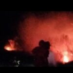 Kebakaran Lahan Pertambakan di Merak Belantung, Damkarmat Lamsel Berhasil Memadamkan Api Kebakaran Lahan Pertambakan di Merak Belantung, Damkarmat Lamsel Berhasil Memadamkan Api