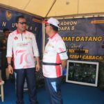Pangkoops Udara I Dampingi Kasau Meninjau Stand Pameran TNI AU Fair