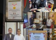 Polrestabes Semarang Terima Penghargaan Dari Ketua Umum Frn .karena Bongkar judi Kasino
