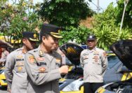 Polda Jatim Cek Ranmor Dinas Polres Madiun Kota, Pastikan Kesiapan Pengamanan Pilkada 2024