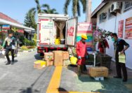 Antisipasi bahaya paparan penyakit yang disebabkan oleh limbah Medis Lapas I Madiun Laksanakan Pengangkutan Sampah Limbah Medis.