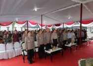 Kapolrestabes Surabaya bersama KPU Surabaya Gelar Simulasi Pilkada Serentak 2024