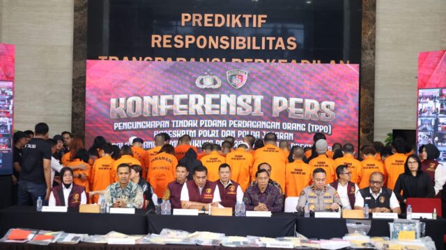 Polri Berhasil Ungkap 397 Kasus TPPO dan 482 Tersangka, Selamatkan 904 Korban dalam Sebulan