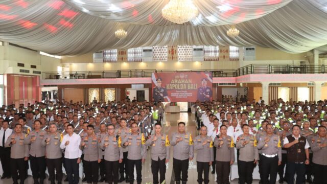 Kapolda Bali Pengecekan Kesiapan Pengamanan Pilkada Serentak Di Wilayah Polresta Denpasar