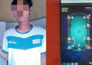 Polsek Semampir Amankan seorang Penjaga Warkop Main Judi Online.