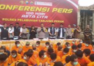 100 Hari Asta Cita Jajaran Polres Tanjung Perak Berhasil Amankan Peredaran Jenis Narkotika 66 Tersangka Pengedar Di Amankan Selama Satu Bulan