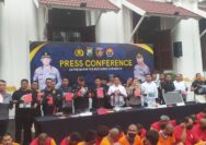 Satreskrim Polrestabes Surabaya Bersama Jajaran Polsek Berhasil Amankan 62 Tersangka Terkait 77 Kasus 3C Selama Satu Bulan Berhasil Di Ungkap
