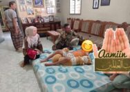 KUPT Puskesmas Kalianda Dampingi PLT. Kadis Kesehatan Memantau Kondisi Pasien Diagnosa (SSPE) di Desa Kecapi